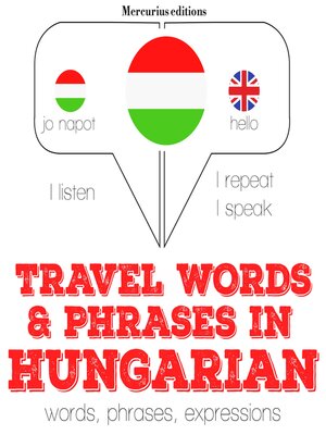 cover image of Travel words and phrases in Hungarian